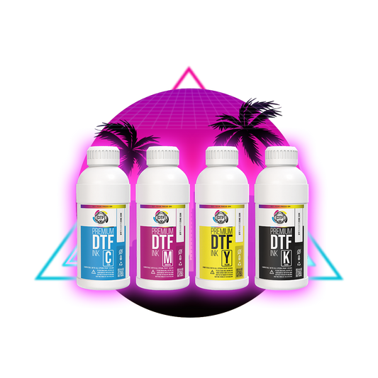 Premium CMYK DTF Ink - 1 liter