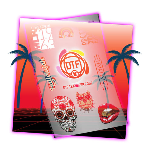 Upload DTF Print-Ready File- Multiple Sizes